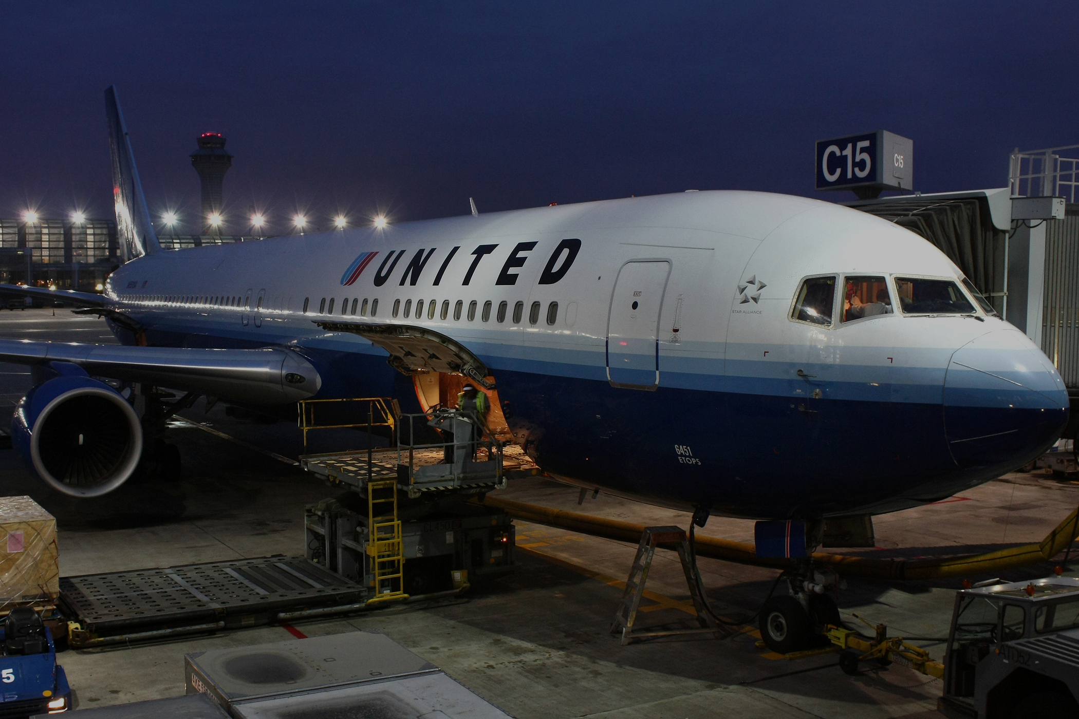 United 747s